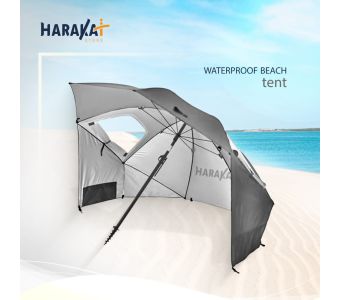 Waterproof Beach Tent - Silver 