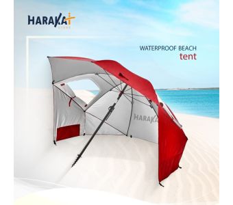 Waterproof Beach Tent-Red 