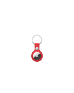 AirTag Leather Key Ring (PRODUCT)RED