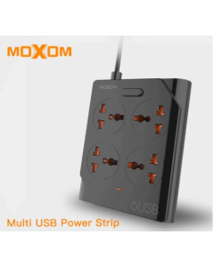 Moxom KH-63 4 Socket 6 USB Port Intelligent Power Wall Charger